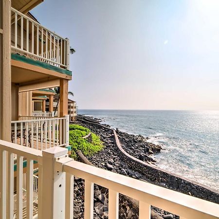 Oceanfront Kailua-Kona Townhome With Pool And Views! 外观 照片