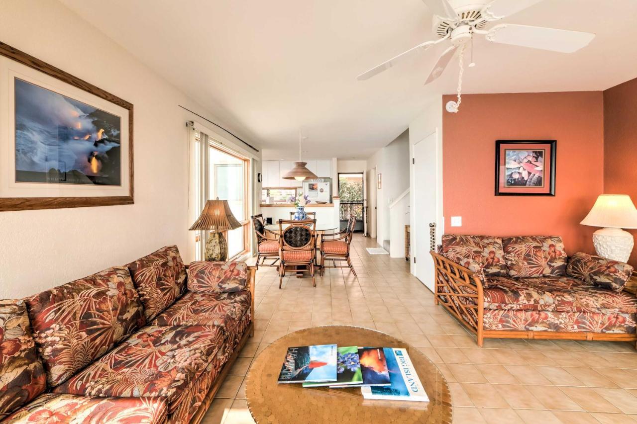 Oceanfront Kailua-Kona Townhome With Pool And Views! 外观 照片