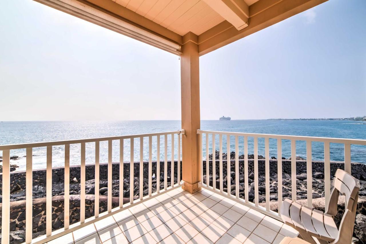 Oceanfront Kailua-Kona Townhome With Pool And Views! 外观 照片