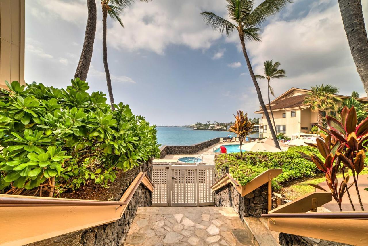 Oceanfront Kailua-Kona Townhome With Pool And Views! 外观 照片