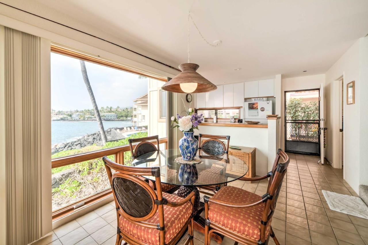 Oceanfront Kailua-Kona Townhome With Pool And Views! 外观 照片
