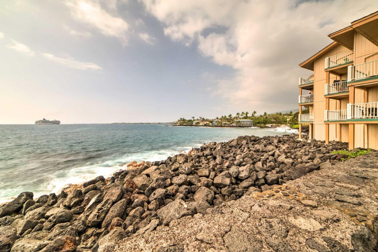 Oceanfront Kailua-Kona Townhome With Pool And Views! 外观 照片