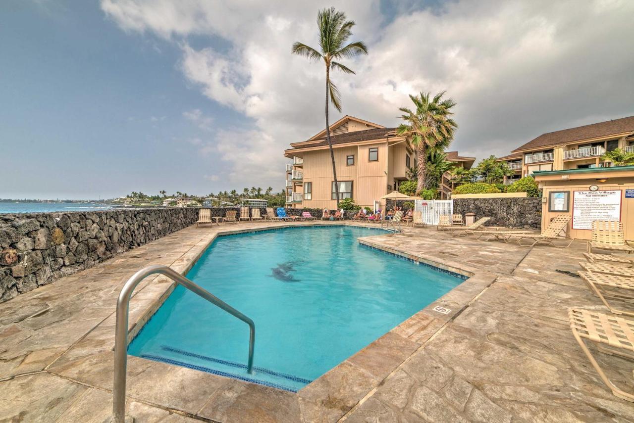 Oceanfront Kailua-Kona Townhome With Pool And Views! 外观 照片